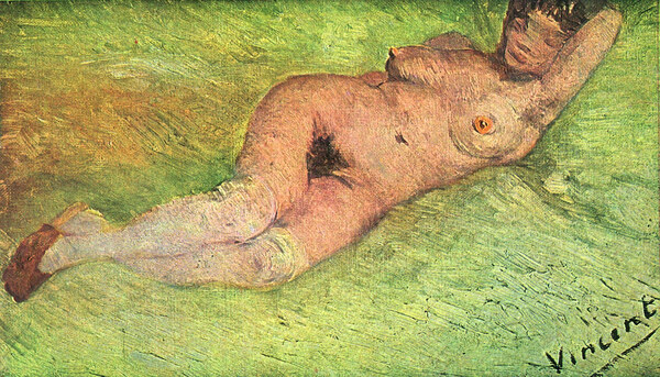 Nacked woman by Van Gogh